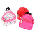 Mini Backpack Keychain Cute Zipper Schoolbag Keyring For Coin Purse Pendant Fullhouse. 