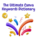 canva keywords dictionary soft form. 