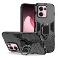 Oppo Reno 13F/13 Pro 5G Back Cover | Dual Layer Armor Defender Full Body Protective Back Case With Ringstand. 