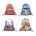 Sarcasmsm Roblox Nonwoven Drawstring Bag Roblox Game Party Decorations Kids Birthday Party Baby Shower Supplie sChildren's Toys Gifts. 