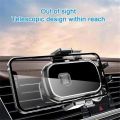 Universal Car Air Vent Phone Mount Extension Clip Air Outlet Phone Holder with Hook Not Fall Off Fit for iPhone Samsung Xiaomi. 