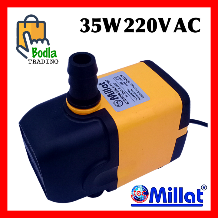 Millat Air Cooler Water Pump 35W AC 220V Cooler Pump Submersible Pump Water Pump For Room Air Cooler, Aquarium, Fish Tank