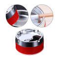 Cigarette Ashtray Detachable Lid Stainless Steel Cigarette Ashtray Smokers Desktop Smoking Ash Tray By D-Store. 