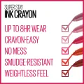 Maybelline Super Stay Ink Crayon Matte Longwear Lipstick, 8hrs long wear Matte Lipstick - 25 STAY EXCEPTIONAL. 