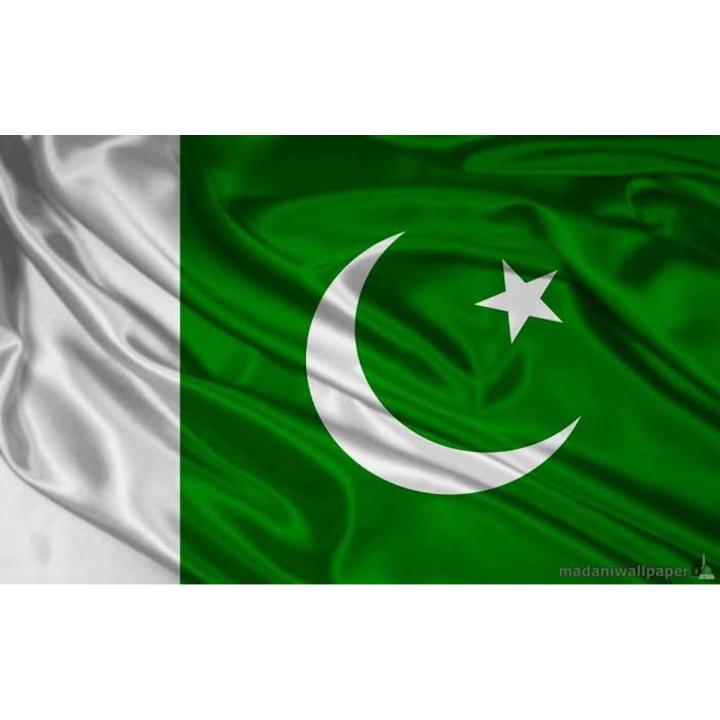 Pakistani Flag Size (42x63) inches High Quality For 14 August Independence Day