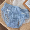 Lace Mesh Japanese Style Maiden Chubby Girl Underwear. 