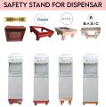 Safety Stand For Dispensar Adjustable Size - Premium Quality - Wooden Chowki. 
