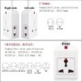 Universal US/EU/UK/AU/CN Plug 10A 250V Power Strip Extension Socket Power Outlet Adapter For Office Home. 