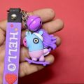 BT21 / BTS (Tata, Shooky, Mang, Koya and Cooky) - cartoon character / action figure keychain for kids (girls and boys) - bag hanging accessories / key chain. 