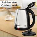 Stainless Steel Electric Kettle (2.0 Litre) Hot Water Kettle. 