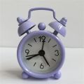 Home Decoration Electronic Cute Creative Small Digital Quartz Clock Round Mini Alarm Clock Table Clock. 