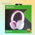 SODO SD-1105 Bluetooth Wireless Headphone Builtin Mic AUX And TF Card FM Support. 