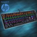 HP Mechanical Gaming Keyboard GK100 || RGB Lights, Fully Mechanical || Blue Switches for Gaming. 