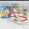 PAW PETROL Toy Electronic Rail Stairs Intelligence Toy Music Cartoon Slide Electric Climbing Stair Rail Car Toys. 