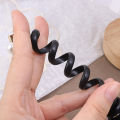 Love Straight Phone Line Hair Rope Women High Elasticity Durable Tie Ponytail Rubber Band Premium Feeling Headband Hair Decoration Leather Sleeve. 