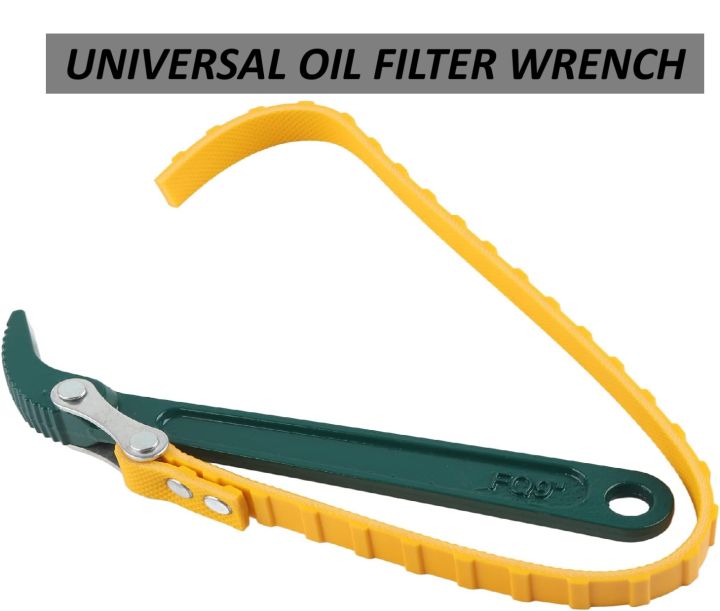 Adjustable Oil Fuel Filter Removal Strap Wrench Tool Belt 9inch Heavy Duty, Oil Filter Wrench Auto Tool Engine Box Spanner Oil Fuel Filter Wrench Tool Spanner Key Tool