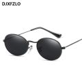 New Luxury Retro Small Metal Frame Steampunk Sunglasses Women Men Vintage Oval Sun Glasses Vintage Eyewear oculos. 