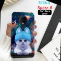 Tecno Spark 6 Back Cover - Cat - 2Gud Soft Case Cover. 