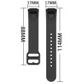 Sport WatchBand Strap for Samsung Galaxy Fit SM-R370 Watch Band Soft Silicone Replacement Bands Strap for Samsung Galaxy Fit SM-R370 Strap Black. 