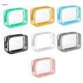Waterproof Toiletry Bag Travel PVC Storage Bag for Storage Blush p Brushes Eye Shadows and Other Small Items Clear. 