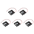 5X Desktop PC Case DC 12V 0.16A 60mm 2 Pin Cooler Cooling Fan. 