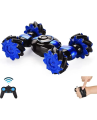 Gesture Sensor Rc Stunt Car Double Sided Rotating Offroad Remote Control 4Wd 2.4Ghz Twisting Vehicle With Light Mini Deformation Toy Cars For Kids Boys New Pack Of 1, Multicolor. 
