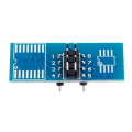 Program the test clip-3x clip
3x cable
3x adapter board-as shown. 