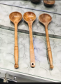 Spoon-Wooden Spoon-Soup Spoon Kitchen Tools Stir Long Handle Wooden Spoon 1 pcs. 