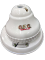 GFC Fans Ceiling Fan AC DC 30 Watts - Iconic Model 56'' - Copper Winding - light Wood -Solar fan eco lite series energy saver. 