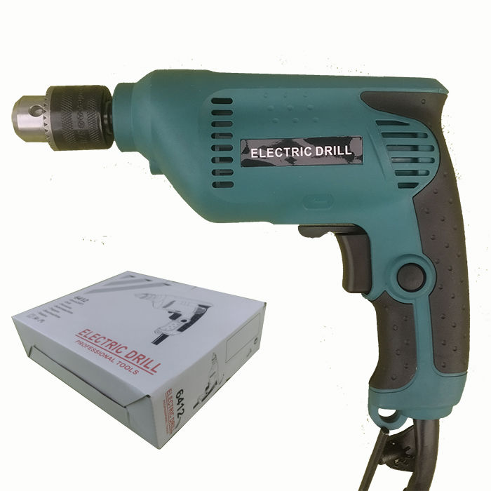 Imported Electric Drill Machine 6412 Hand Drill High Speed 450W 3400rpm 10MM - Electric Screw Driver Reversible Screwdriver 6412 Power Tool