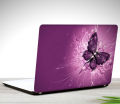Purple Butterfly Laptop Back Skin Vinyl Stickers Decal,12 13 14 15 15.6 inches Notebook Laptop Skin Sticker for all Laptops. 