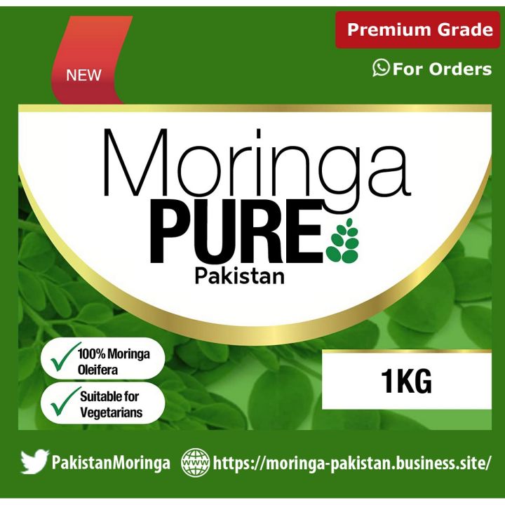 Moringa Powder Pakistan: Moringa Oleifera Leaf Powder  Moringa Pure 1Kg