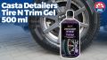 Tire Gel High Gloss Tire Glow ( Tire Polish) (Tire Shiner) For Bikes & Cars. 