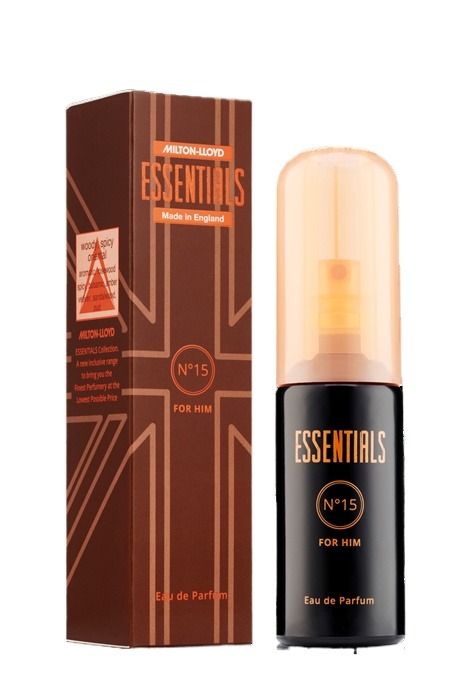 Essentials No.15 EDP For Men 50ml Milton Lloyd UK