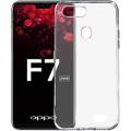 For Oppo F7 Soft TPU Silicone Shockproof Transparent Back Cover. 
