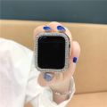 Diamond Apple Watch Case for Apple Watch Series 7 6 SE 5 4 3 2 45mm 41mm 40mm 44mm 42 38mm for Women Luxury Apple watch. 