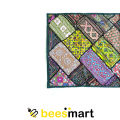 Handmade embroidery wall hangings | Unique embroidered home decor embroidered wall hangings | Handcrafted textile art | Artisanal embroidery designs | beesmart embroidery wall decor | Eco-friendly embroidery art. 
