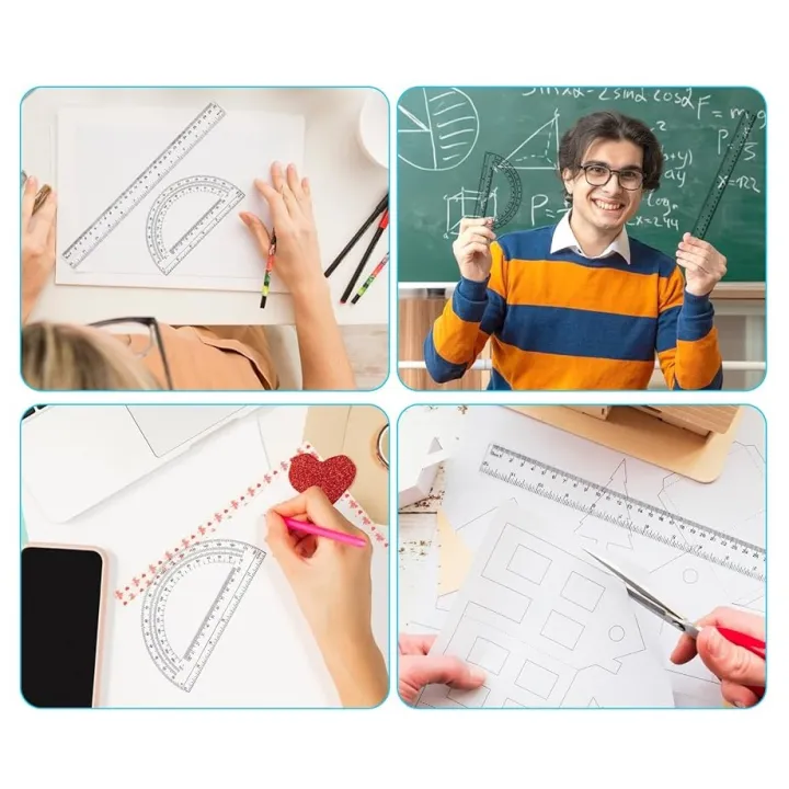 Plastic%20Ruler%20Set%20Math%20Geometry%20Tool%20Set%20Measuring%20Set%20Protractor%20Straight%20Ruler%20Triangle%20Ruler%20Square%20Set%20Transparent%20Ruler%20Set%20for%20School%20Geometry%20Box%20Set%20School%20Set%20Student%20Geometry%20Set%20Office%20Drawing%20Measuring%20-%20Image%206