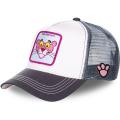 Pink Panther Baseball Cap Summer Women Men Mesh Hat Snapback Cartoon Net Hat Drop Shipping. 