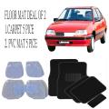 Daewoo	racer FLOOR MAT DEAL OF 2 ( .CARPET 5 PICE , PVC MAT 5 PICE ). 