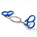 Camping Hand Chain Saws,Chainsaw Portable Folding Pocket Hand Saw for Camping Wood Cutting Tools - Blue. 