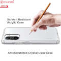 Xiaomi_ Mi 11i Cover - ONation Crystal Series - Premium Quality Clear Case No Yellowing Back With Smart Shockproof Cushions. 