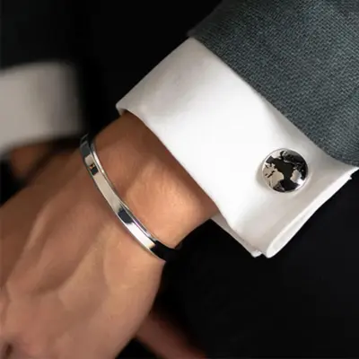 Men Steel Bracelet Kara - Fashion Infinity