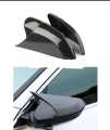 Bat Man Style Carbon Fiber Car Rearview Mirror Cover Side Door Mirror Shell Decoration Trim for HONDA CIVC X. 