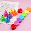 【HOT】 5 Colors Kawaii Little Octopus Bear Fluorescent Marker Pen Set Highlighter Pens Painting Mark Cute Stationery School Supplies. 