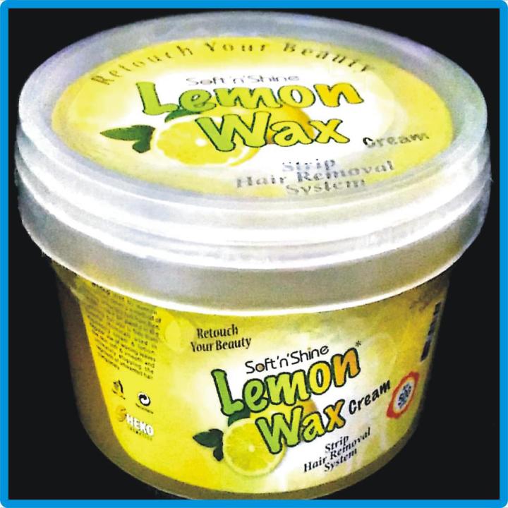 SOFT N SHINE LEMON WAX CREAM 500 G