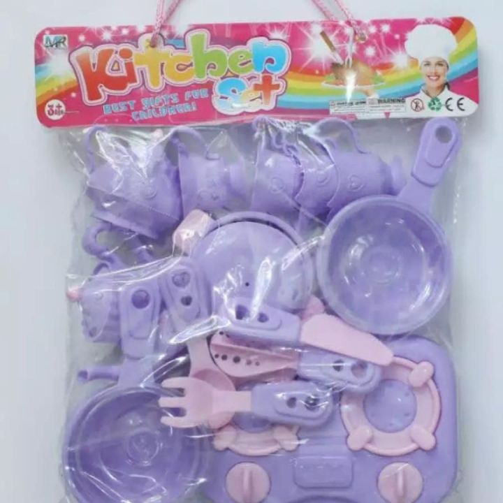 Kitchen set for girls kids Kitchen Crockery play set