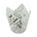 50Pcs Holder Supplies Mold Cupcake Baking Kitchen Chocolate Cake Paper Tulip Flower. 