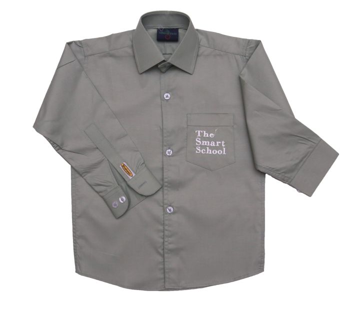 The Smart School Boys Shirt by Deans |  School Formal Shirt | Long Sleeve School Shirts | Perfect Shirts for Schools | High-Quality Uniform by Deans