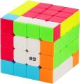 4x4 Qiyi Original Rubik Cube Stickerless and Bright - 4 by 4 Best Quality Speed Cube -  Large Magic Cube 4x4x4 - Fast Speed Puzzle Toys - Educational Toy to Improve Child's Concentration, responsiveness and Memory - Rubik's Cube. 